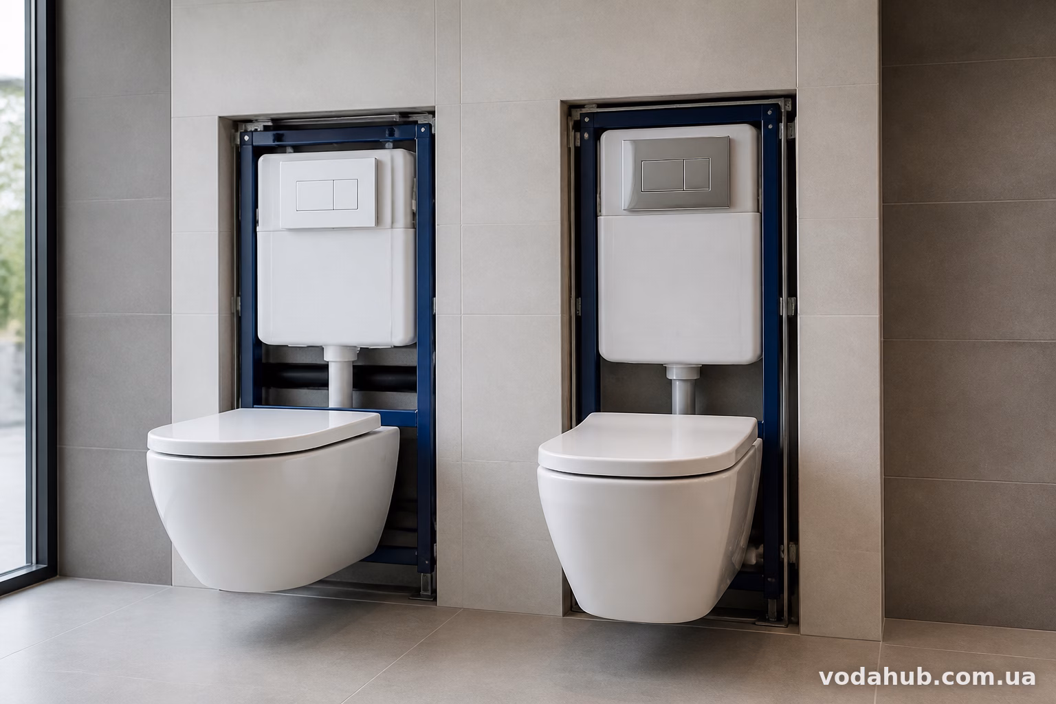 Чим відрізняється інсталяція для унітазу Geberit від Grohe