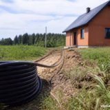 Скільки метрів труби потрібно для водопроводу від свердловини до будинку